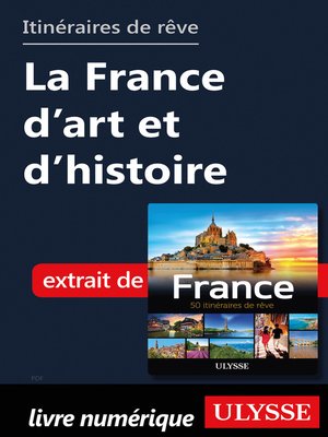 cover image of Itinéraires de rêve--La France d'art et d'histoire